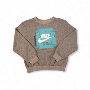 Nike Kid's Gray Crewneck Sweater